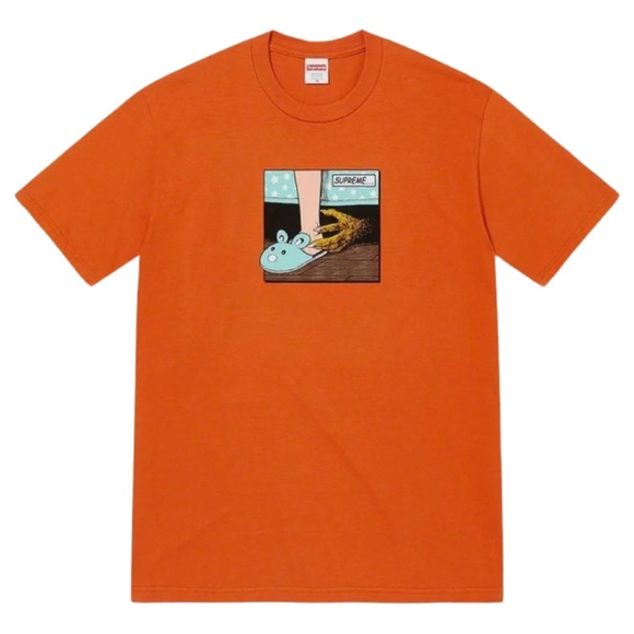 Supreme Other - SUPREME Bed Tee Rust FW2021 Season 100% Cotton
